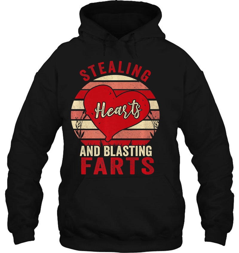 Stealing Hearts And Blasting Farts Valentine's Day Gift Premium Mugs