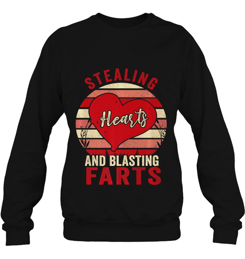 Stealing Hearts And Blasting Farts Valentine's Day Gift Premium Mugs