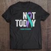 Suicide Prevention Awareness Ribbon Not Today Purple Teal Tank Top Tee