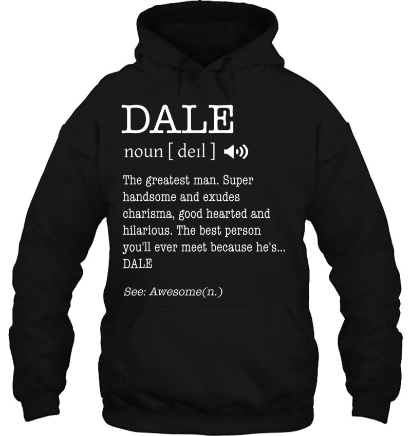 The Name Is Dale Funny Gift Adult Definition Men's Mugs