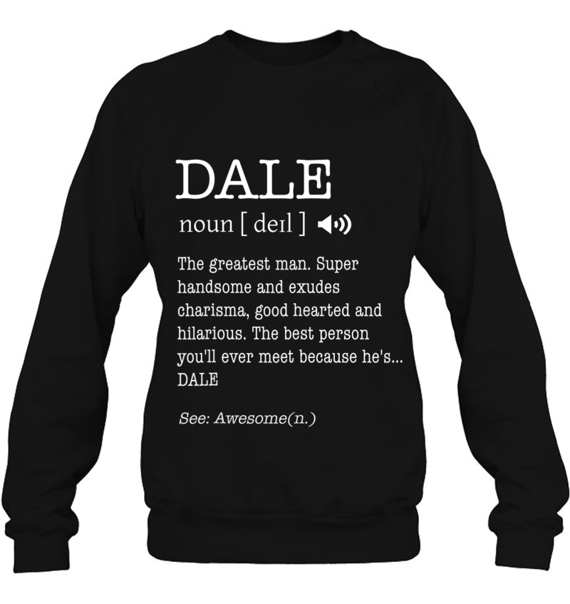 The Name Is Dale Funny Gift Adult Definition Men's Mugs