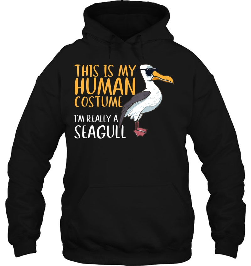 This Is My Human Costume I'm Really A Seagull Funny Bird Mugs