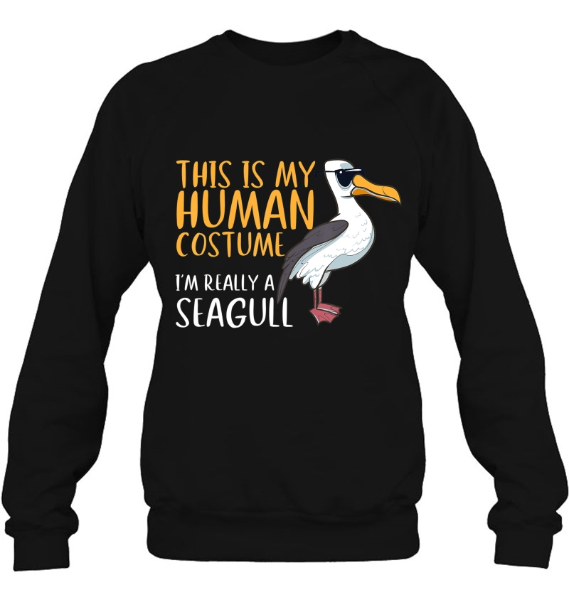 This Is My Human Costume I'm Really A Seagull Funny Bird Mugs