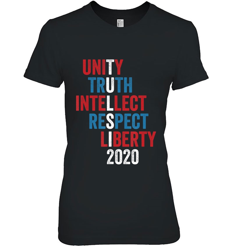 Tulsi Gabbard 2020 Policies List Unity Truth Liberty Ladies Tee