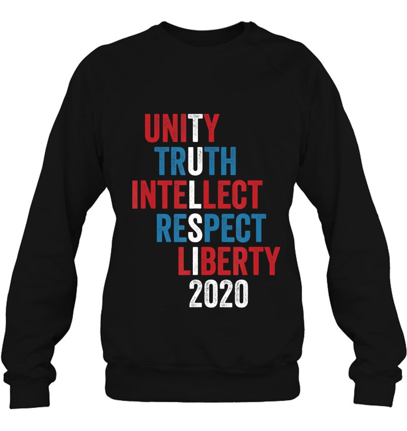 Tulsi Gabbard 2020 Policies List Unity Truth Liberty Sweatshirt