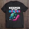 Wheels Or Heels Keeper Of The Gender Baby Reveal Tee