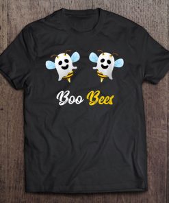 Womens Boo Bees Funny Ghost Boobees Halloween Costume Bee Lover Tee