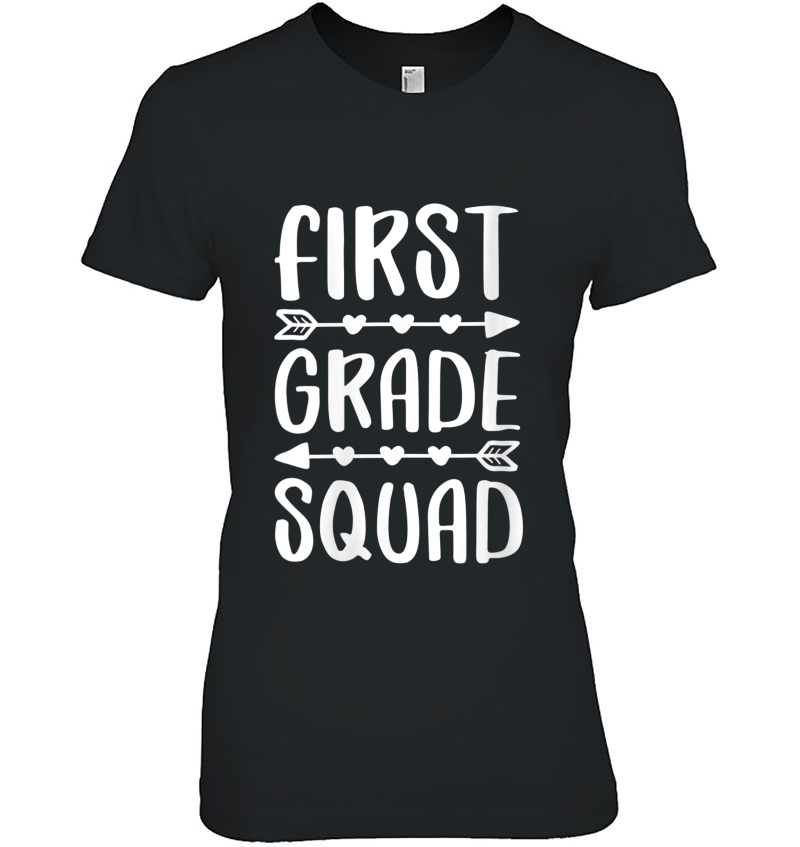 Womens First Grade Squad 1St Grade Back To School Gift Hoodie