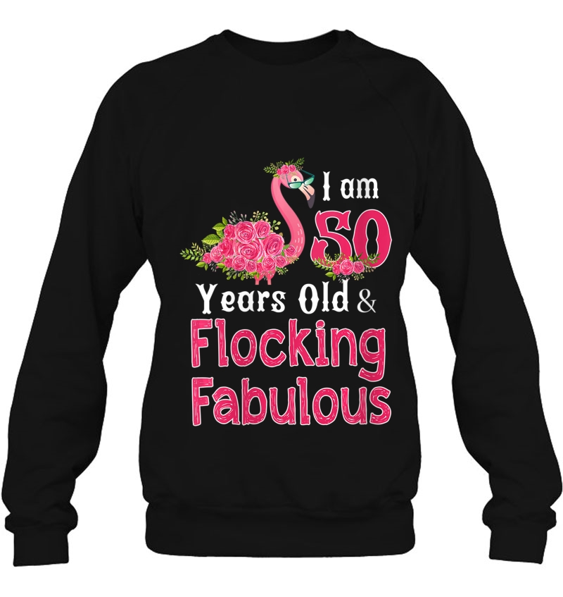 Womens I Am 50 Years Old & Flocking Fabulous 50Th Birthday Flamingo Mugs