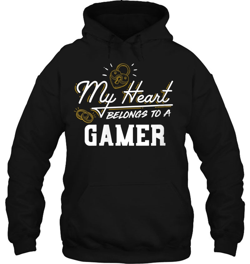 Womens My Heart Belongs To A Gamer Gift Mugs