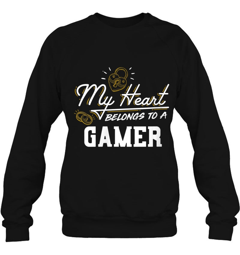 Womens My Heart Belongs To A Gamer Gift Mugs