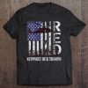 Womens Red Friday Support Our Troops Us Flag Military Mom Wife Gift Tee