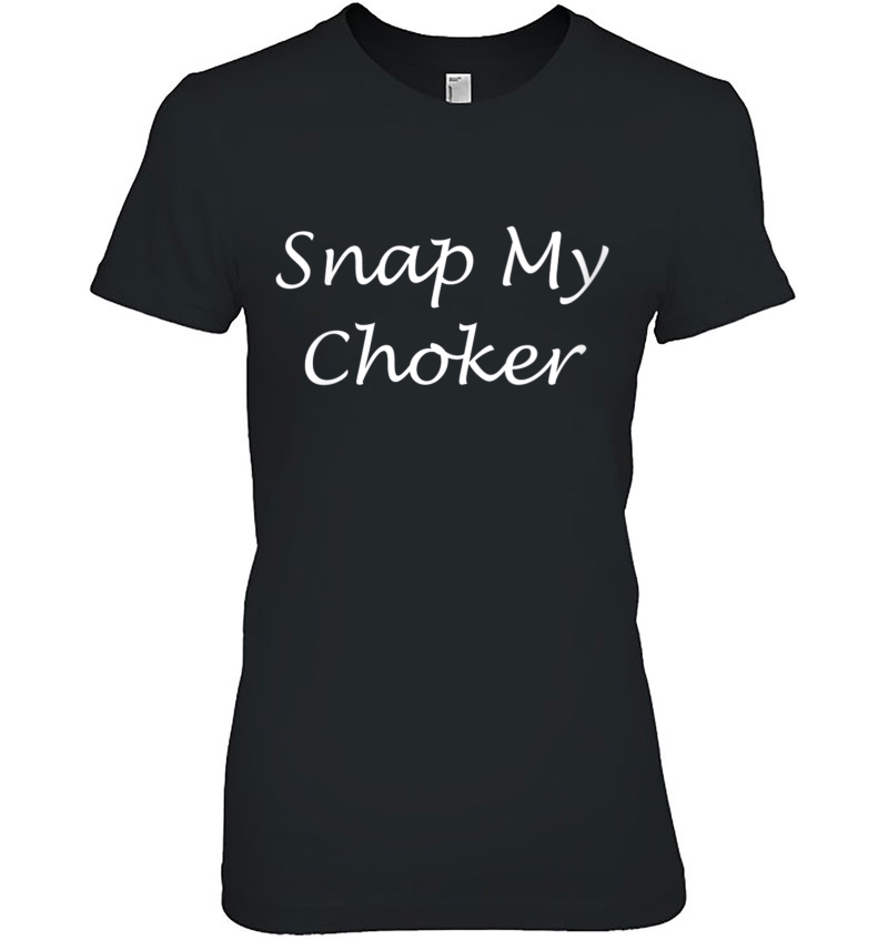 Womens Snap My Choker Hoodie