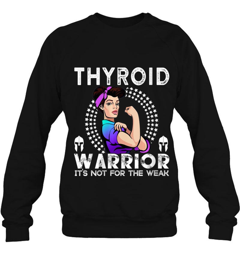 Womens Thyroid Cancer Warrior Shirt Awareness Gift For Women Girls Mugs