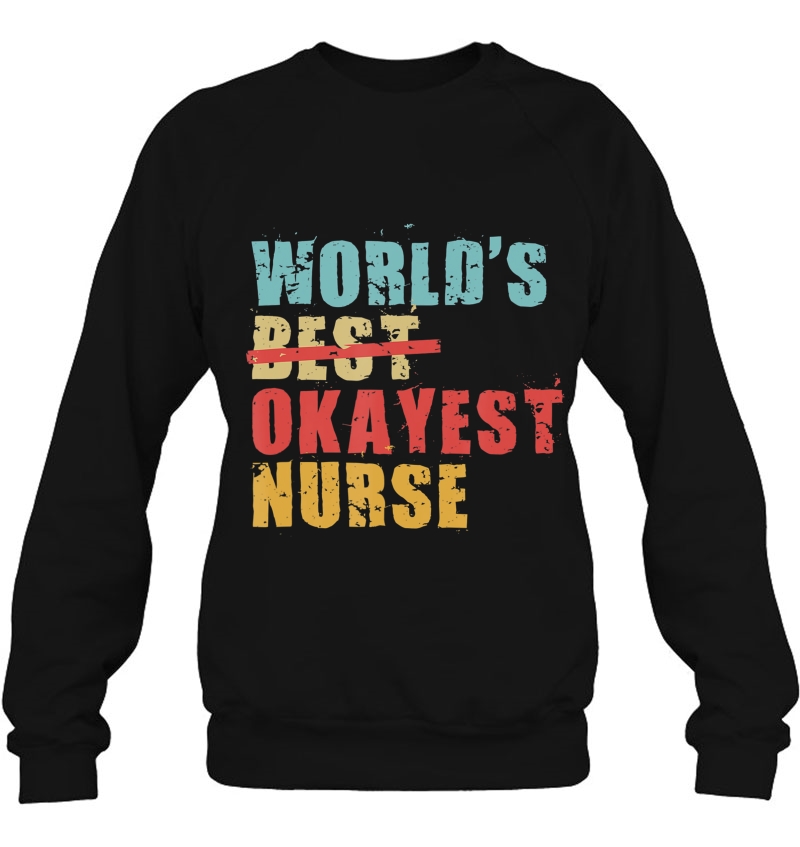 World's Best Okayest Nurse Acy022b Mugs