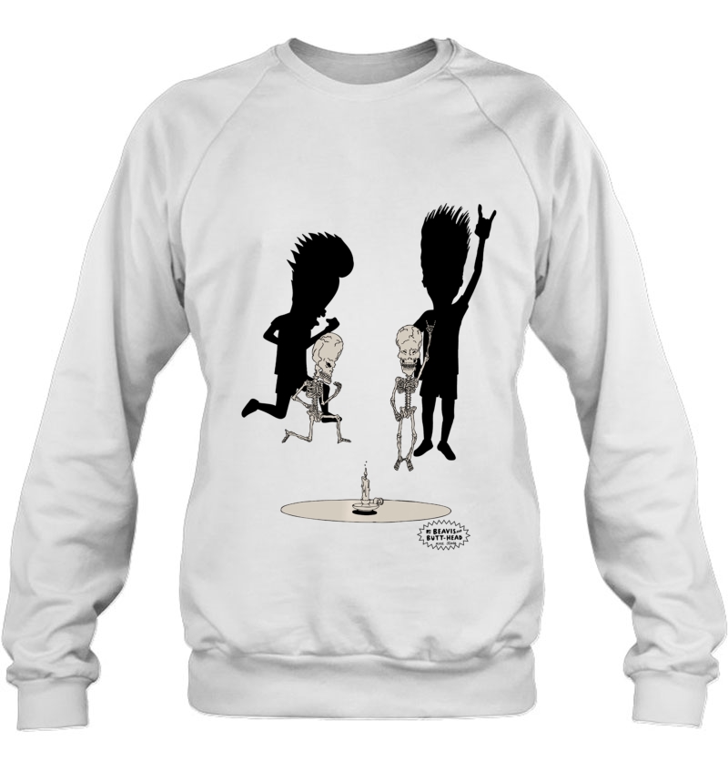 Beavis And Butt-Head Rock Out Skeletons Pullover Mugs