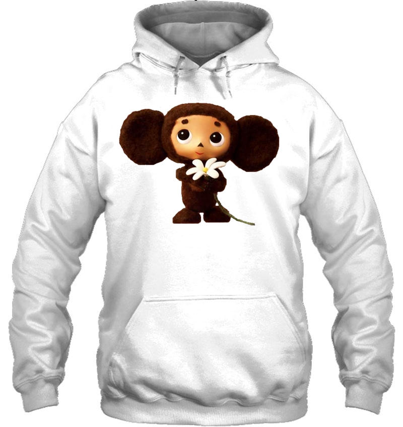 Cheburashka With Flower Cute Design Baby Birthday Art Gift Premium Mugs