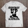 Cowboy Up America Western Texas Urban Gift Tee