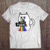 Cute Sarcastic Cat Dislikes People, Throws Up People, Yuck! Tee