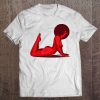 Devil Afro Girl Pin Up Premium Tee