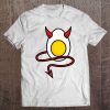 Deviled Egg Halloween Cool Boiled Egg Funny Gift Tee