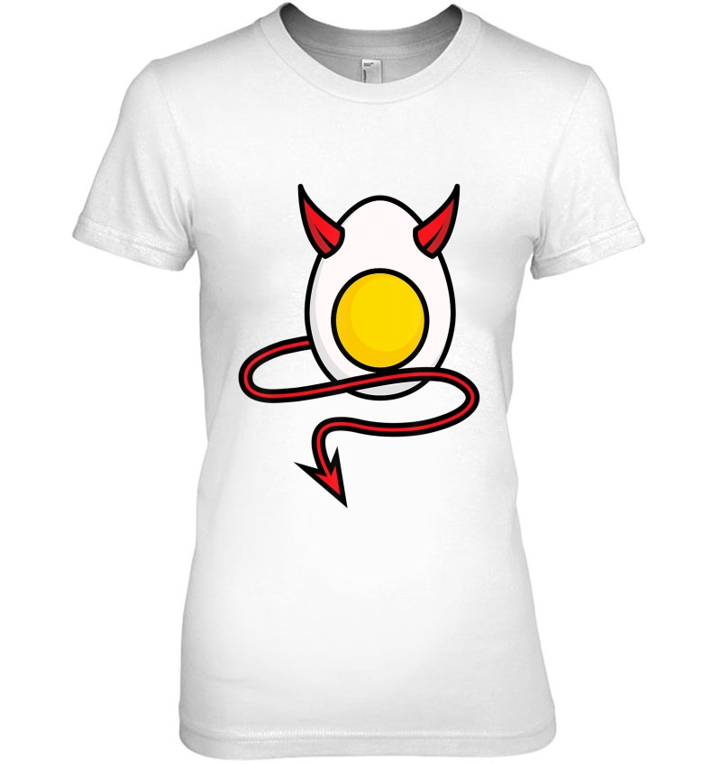 Deviled Egg Halloween Cool Boiled Egg Funny Gift Hoodie