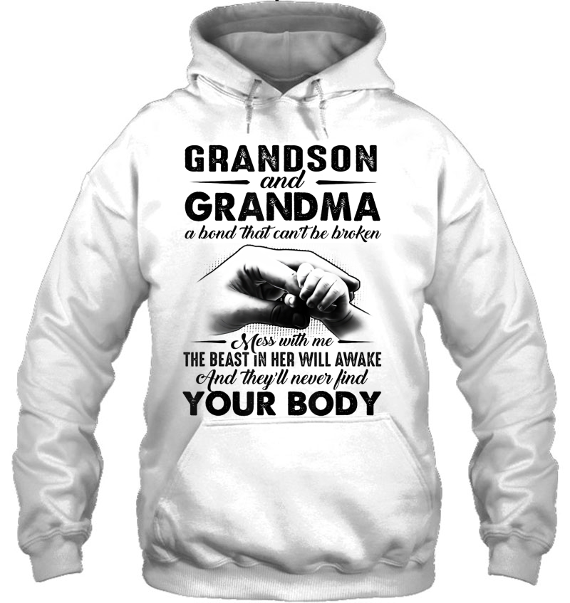 Grandson And Grandma A Bond That Can't Be Broken Mugs