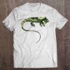 Military Iguana Camo Men Print Us Lizard Animal Veteran Gift Tee