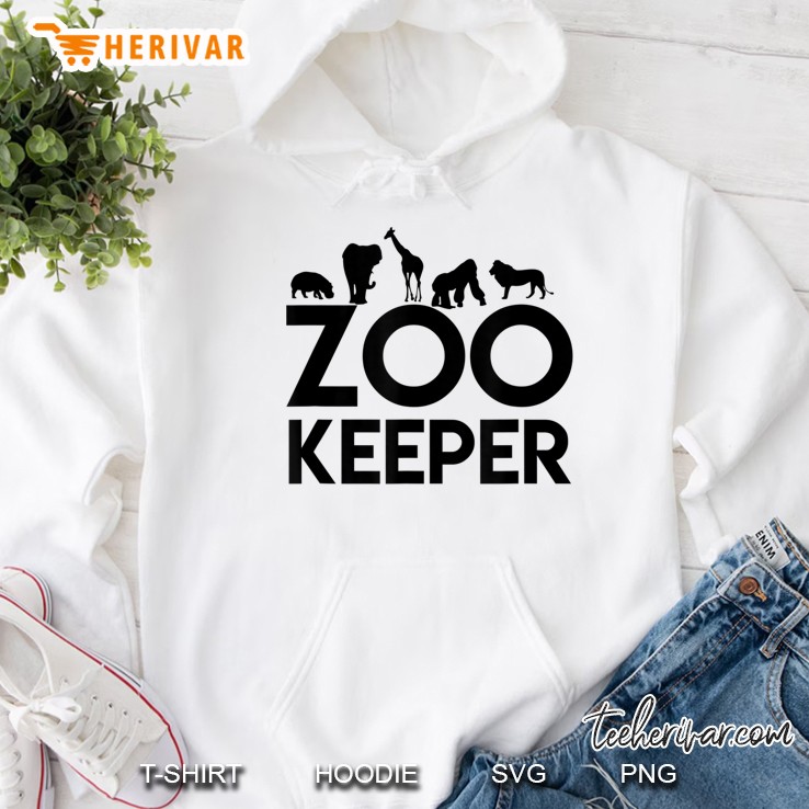 Zookeeper - Zookeeper Gift For Animal Lover Zookeeper Outfit Hoodie