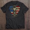 CNA Cross Wings American Flag Version Tee