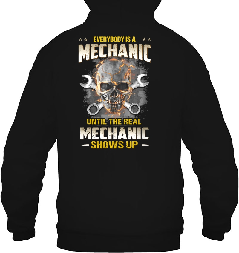 Everybody Is A Mechanic Until The Real Mechanic Shows Up Skull Version Mugs