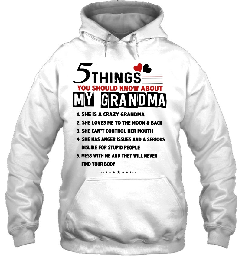 5 Things You Should Know About My Grandma She Loves Me To The Moon & Back Mugs