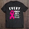 Cleft Lip And Palate Awareness Week Smile Strong Pink Ribbon Tee