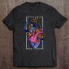 Cyborg Robot Heart Vaporwave Futuristic Cyberpunk Clothing Tee