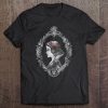 Snow White Framed Side Profile Faded Portrait Tee