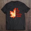 Fall Is My 2Nd Favorite F Word - Fall Red Maple Tree Tee