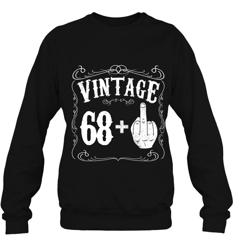 Funny 69Th Birthday Middle Finger Shirt Gifts Mugs