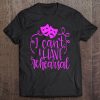 Funny Theater Shirt Sorry I Can't I Have Rehearsal Purple Tee