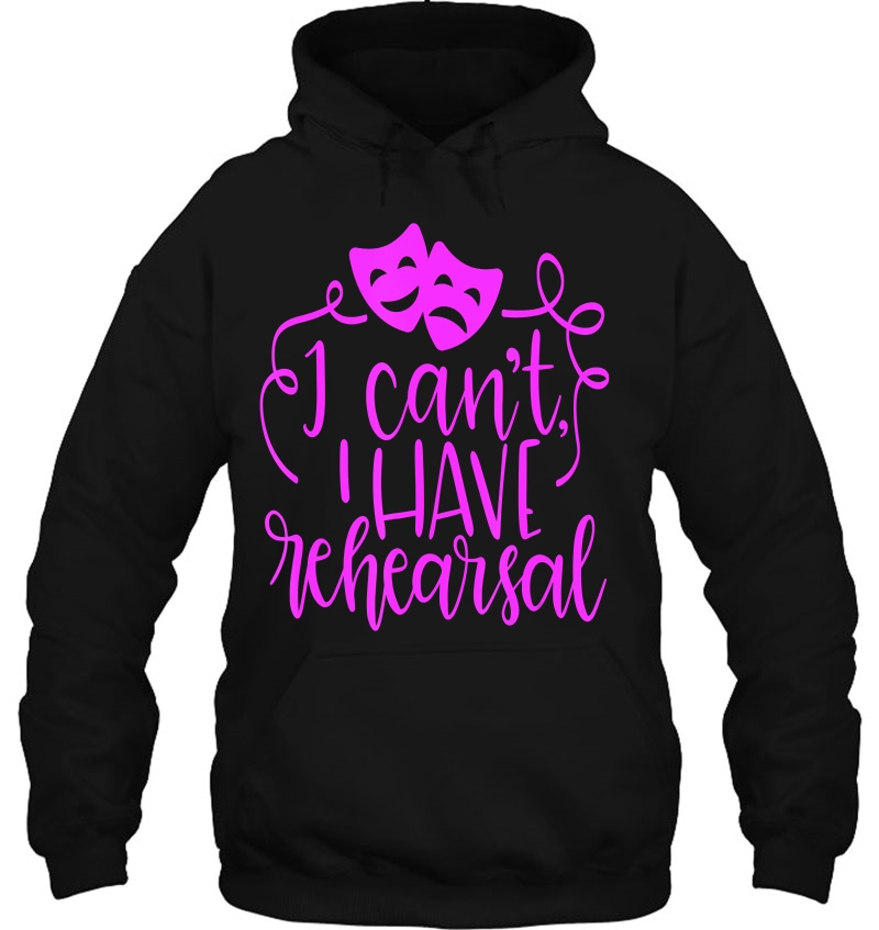 Funny Theater Shirt Sorry I Can't I Have Rehearsal Purple Mugs