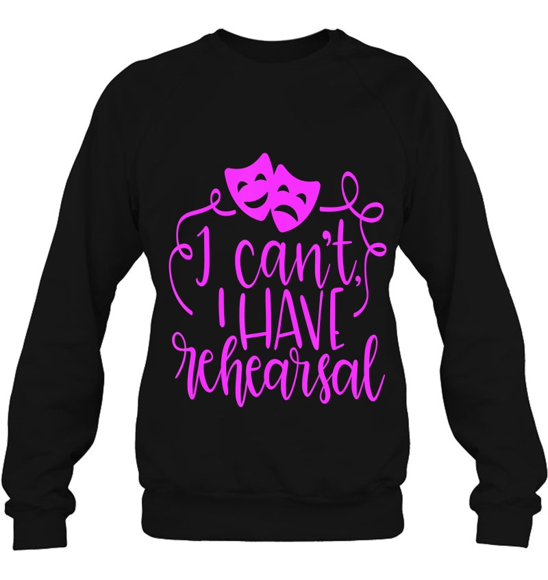 Funny Theater Shirt Sorry I Can't I Have Rehearsal Purple Mugs