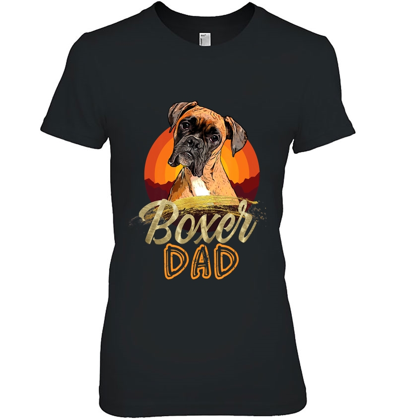 Gift For Boxer Lover Boxer Dad Hoodie