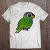 Birdorable Cartoon Maximilian Pionus Parrot Bird Tee