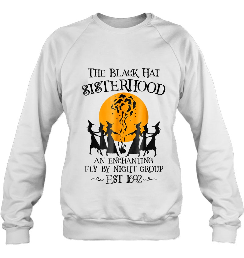 Black Hat Sisterhood Enchanting Fly Night Est 1692 Tshirt Mugs