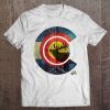 Colorado Flag Logo Elk Hunting Zip Tee