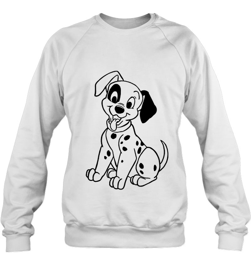 101 Dalmatians Patch Left Chest Sweatshirt
