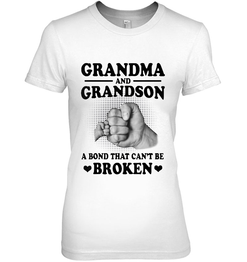 Grandma And Grandson A Bond That Can't Be Broken Gift Hoodie