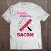 Jim Gaffigan Bibbity Bobbity Bacon! Raglan Baseball Tee Tee