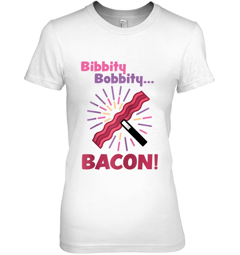 Jim Gaffigan Bibbity Bobbity Bacon! Raglan Baseball Tee Hoodie