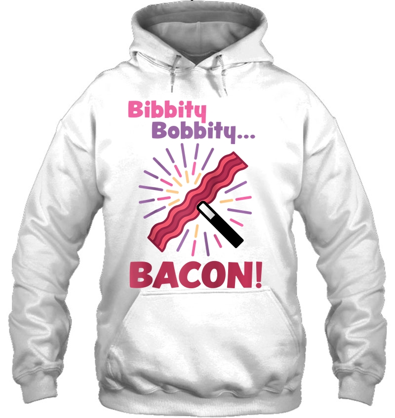 Jim Gaffigan Bibbity Bobbity Bacon! Raglan Baseball Tee Mugs