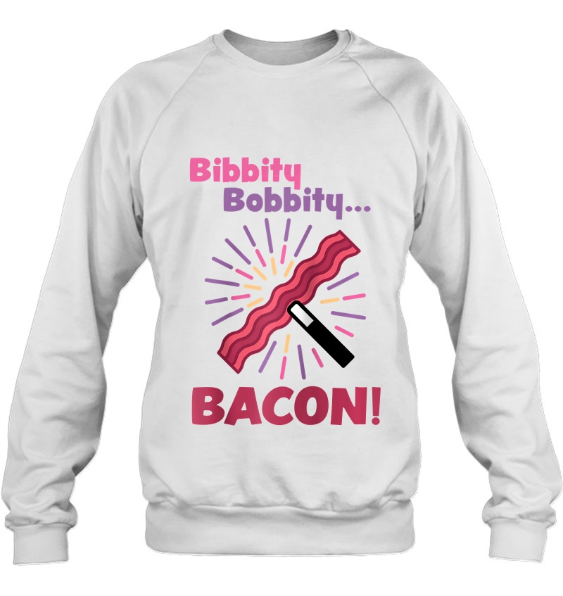 Jim Gaffigan Bibbity Bobbity Bacon! Raglan Baseball Tee Mugs